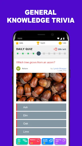 QuizzClub. Quiz & Trivia game (КвиззКлуб)  [МОД Mega Pack] Screenshot 1