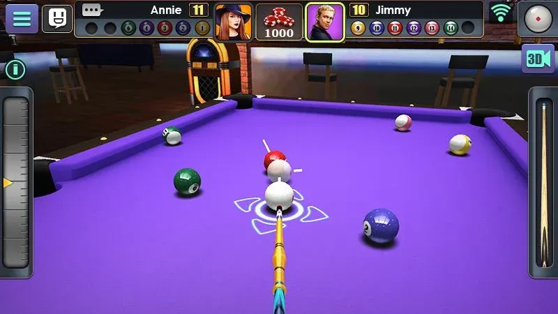 3D Pool Ball  [МОД Много денег] Screenshot 4