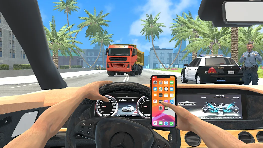 Drive Simulator: Traffic Race  [МОД Много денег] Screenshot 5