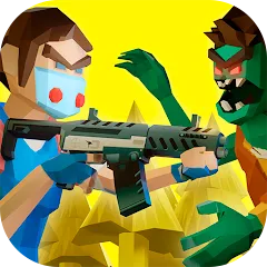 Скачать взлом Two Guys & Zombies 3D: Online  [МОД Unlocked] - стабильная версия apk на Андроид