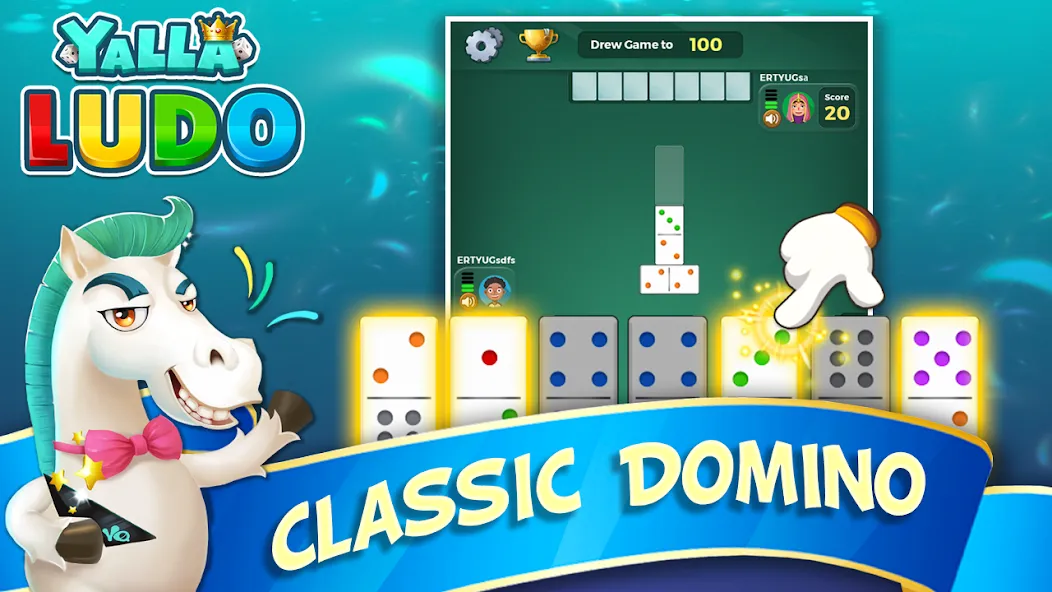 Yalla Ludo - Ludo&Domino (Ялла Лудо)  [МОД Menu] Screenshot 2