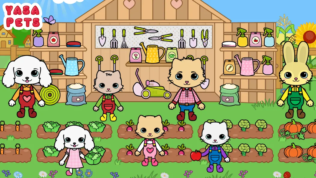 Yasa Pets Farm (Яса Петс Фарм)  [МОД Menu] Screenshot 5