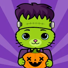 Скачать взломанную Yasa Pets Halloween (Яса Петс Хэллоуин)  [МОД Бесконечные монеты] - последняя версия apk на Андроид