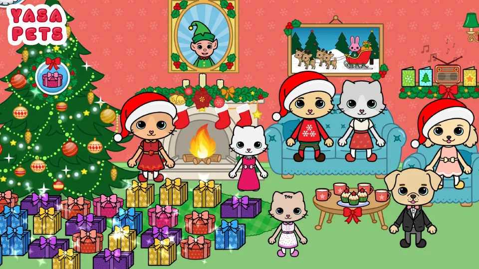 Yasa Pets Christmas (Яса Петс Кристмас)  [МОД Много денег] Screenshot 3