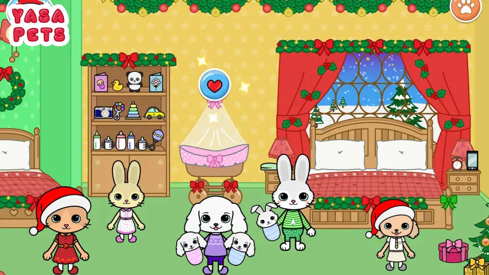 Yasa Pets Christmas (Яса Петс Кристмас)  [МОД Много денег] Screenshot 4