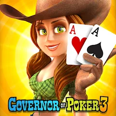 Скачать взлом Governor of Poker 3 - Texas  [МОД Меню] - полная версия apk на Андроид