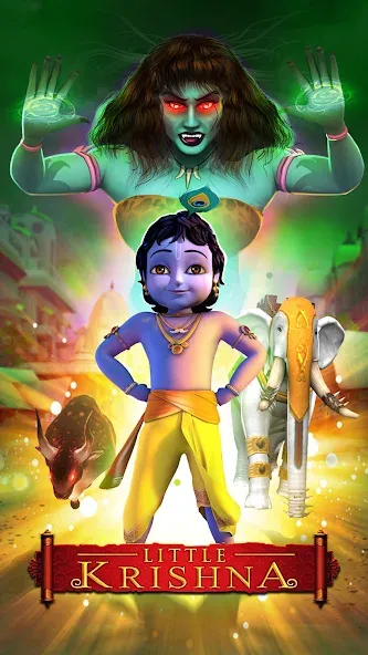 Little Krishna (Литтл Кришна)  [МОД Unlocked] Screenshot 1