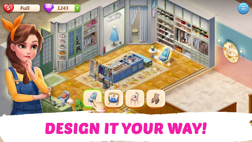 My Story - Mansion Makeover  [МОД Все открыто] Screenshot 3