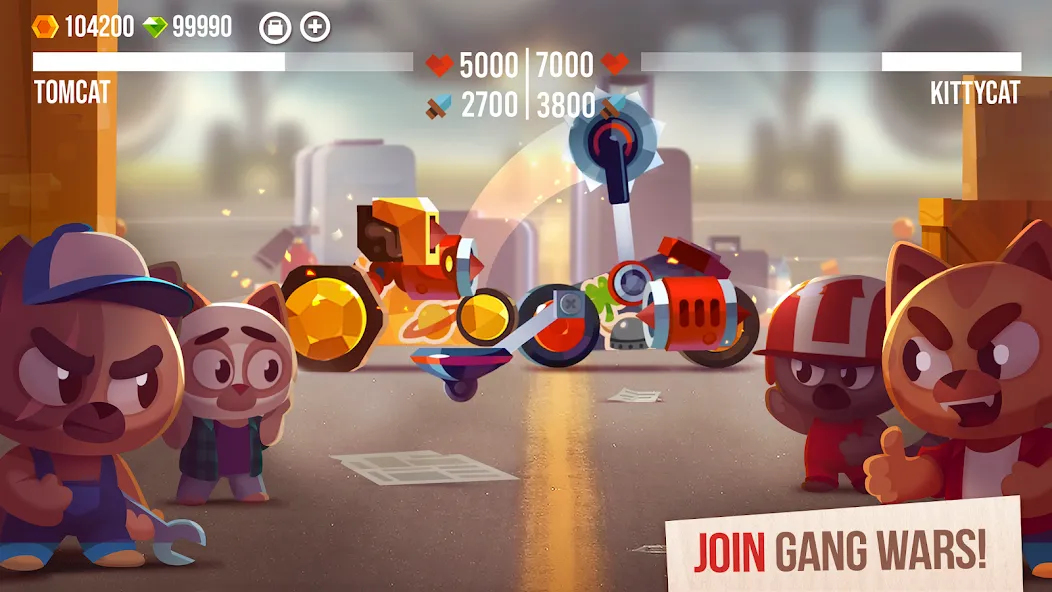 CATS: Crash Arena Turbo Stars (Кэтс)  [МОД Menu] Screenshot 4