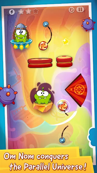 Cut the Rope: Time Travel (Сат зе Роуп)  [МОД Menu] Screenshot 1