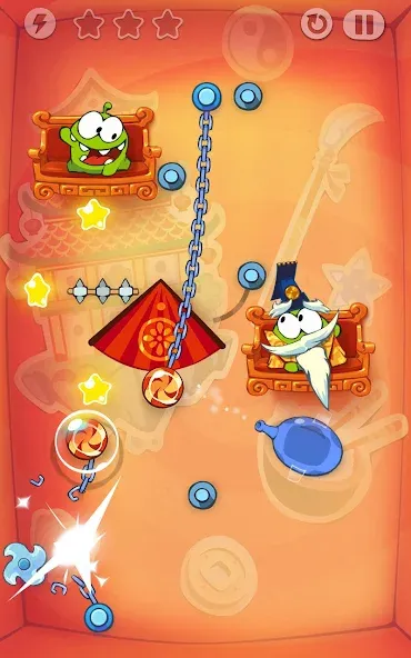 Cut the Rope: Time Travel (Сат зе Роуп)  [МОД Menu] Screenshot 5