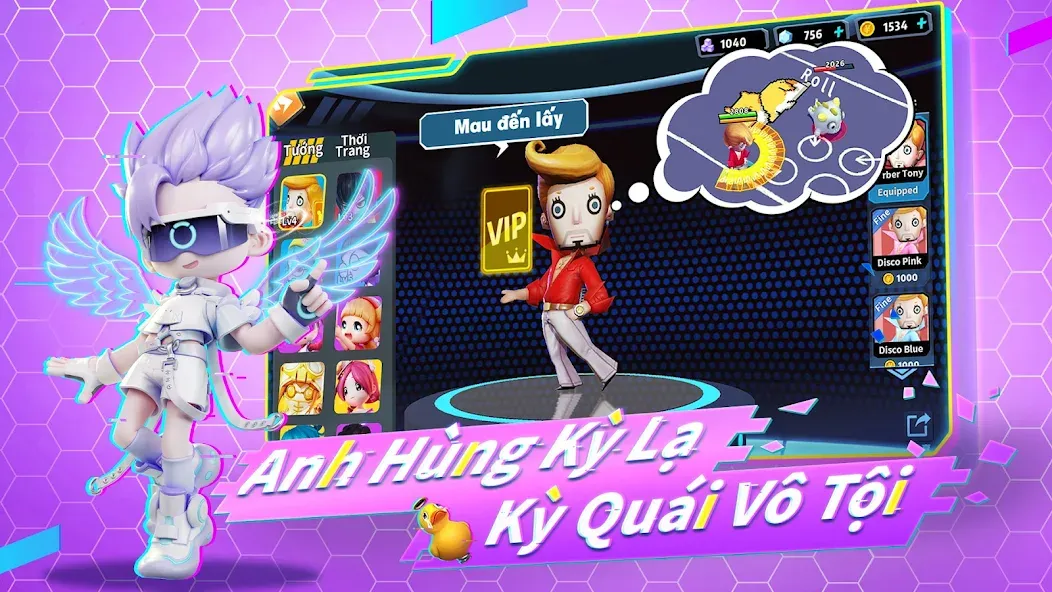 Đấu Trường Kỳ Lạ - Gzone  [МОД Mega Pack] Screenshot 2