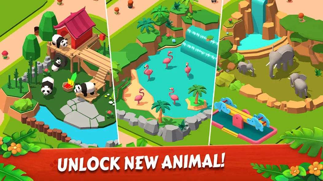 Zoo Tile - Match Puzzle Game (Зу Тайл)  [МОД Mega Pack] Screenshot 1