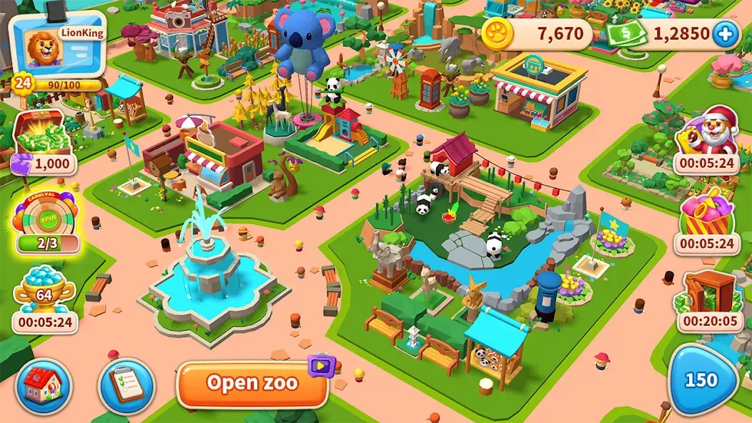 Zoo Tile - Match Puzzle Game (Зу Тайл)  [МОД Mega Pack] Screenshot 5