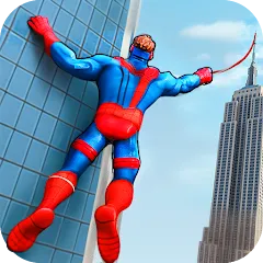 Скачать взломанную Spider Hero:Super City Hero (пайдер Хиро)  [МОД Unlimited Money] - стабильная версия apk на Андроид