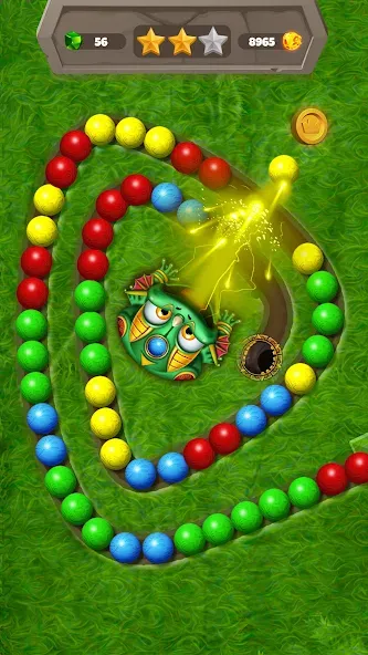 Marble Bubbles: Blast Pop Game  [МОД Бесконечные монеты] Screenshot 3