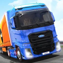 Скачать взломанную Truck Simulator : Europe  [МОД Menu] - последняя версия apk на Андроид