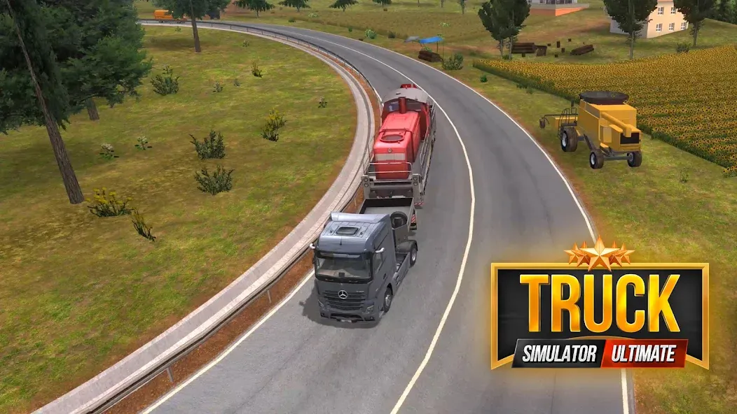 Truck Simulator : Ultimate (Трак Симулятор)  [МОД Menu] Screenshot 3