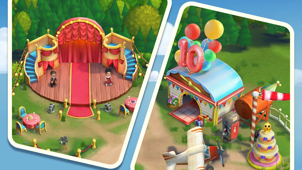 FarmVille 2: Country Escape (ФармВилл 2 С)  [МОД Unlimited Money] Screenshot 2