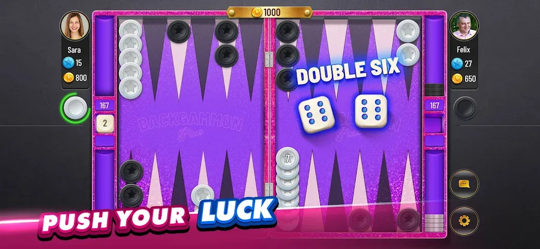 Backgammon Plus - Board Game (Бэкгаммон Плюс)  [МОД Бесконечные деньги] Screenshot 4