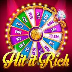 Скачать взлом Hit it Rich! Casino Slots Game  [МОД Бесконечные деньги] - полная версия apk на Андроид