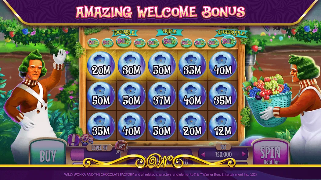 Willy Wonka Vegas Casino Slots (Вилли Вонка Вегас Казино Слоты)  [МОД Много монет] Screenshot 5