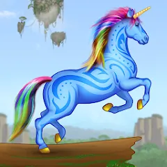 Взлом Unicorn Dash: Magical Run (Юникорн Дэш)  [МОД Unlocked] - полная версия apk на Андроид