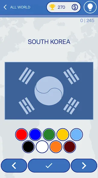 The Flags of the World Quiz  [МОД Unlocked] Screenshot 2