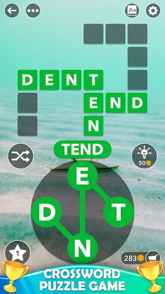 Word Cross: Offline Word Games  [МОД Бесконечные деньги] Screenshot 5