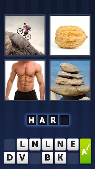 4 Pics 1 Word (Картинки 1 Слово)  [МОД Много монет] Screenshot 2