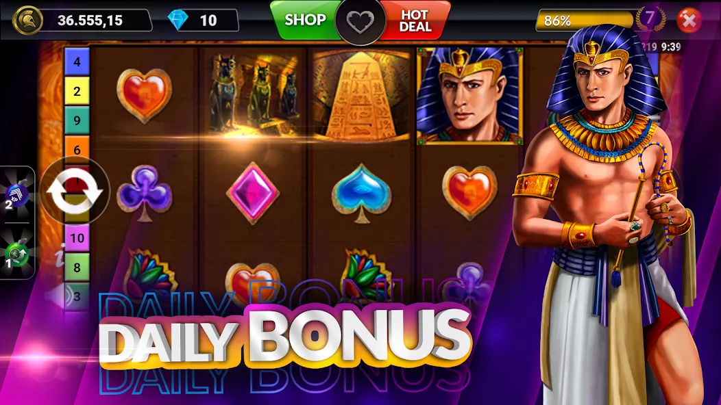 SpinArena Online Casino Slots (СпинАрена Онлайн Казино Слоты)  [МОД Unlimited Money] Screenshot 4