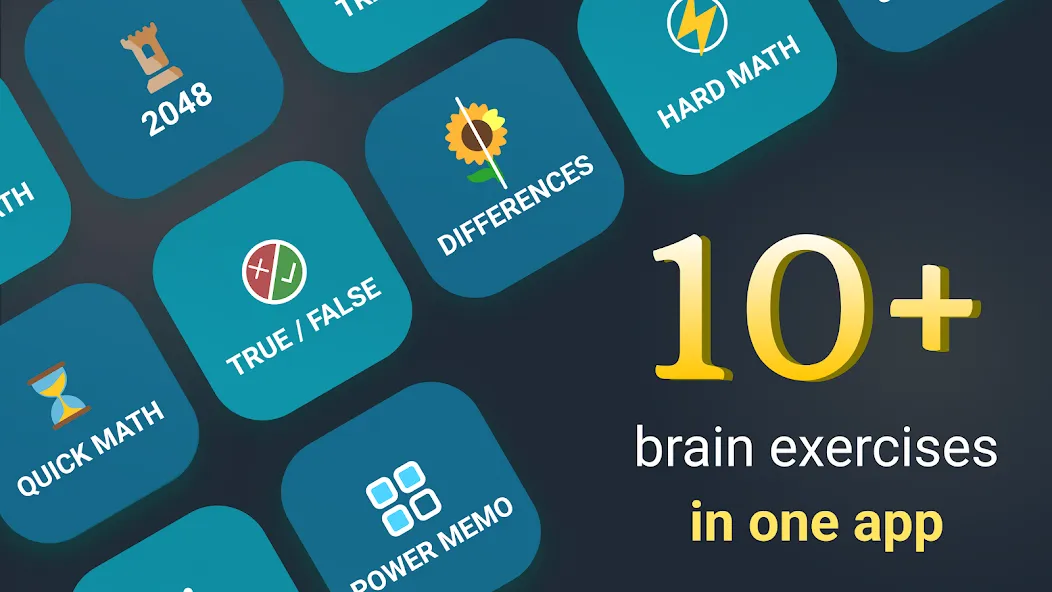 Math Games: Brain iq riddles  [МОД Unlocked] Screenshot 1