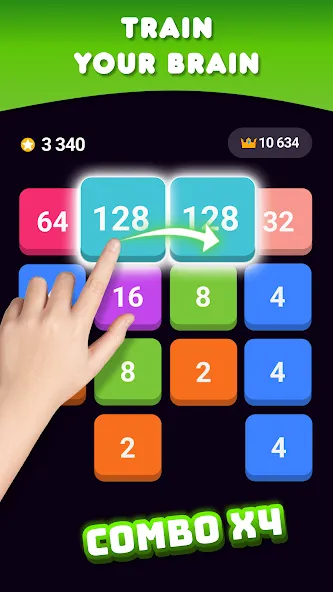 2048: Puzzle Game! Merge Block (Две тысячи сорок восемь)  [МОД Unlocked] Screenshot 5