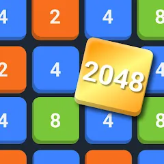 Взломанная 2048: Puzzle Game! Merge Block (Две тысячи сорок восемь)  [МОД Unlocked] - стабильная версия apk на Андроид