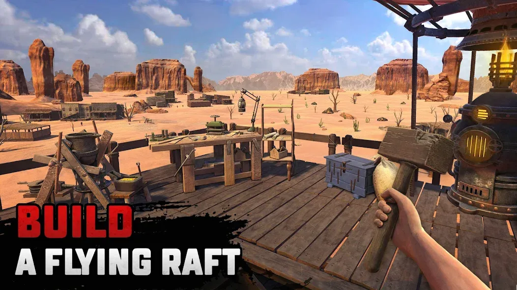 Raft® Survival: Desert Nomad (Рафт Сурвайвал)  [МОД Бесконечные монеты] Screenshot 2