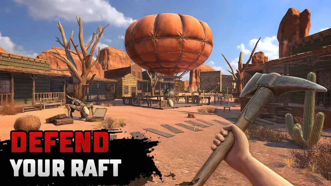 Raft® Survival: Desert Nomad (Рафт Сурвайвал)  [МОД Бесконечные монеты] Screenshot 3