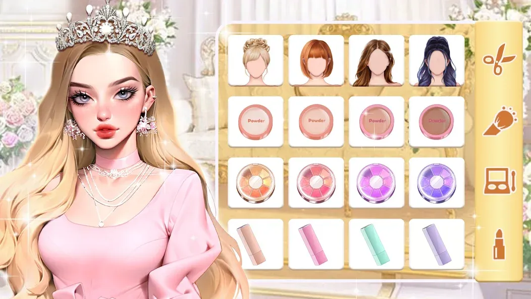 Makeup Stylist: Makeup Game (Сам сделай макияж)  [МОД Mega Pack] Screenshot 2