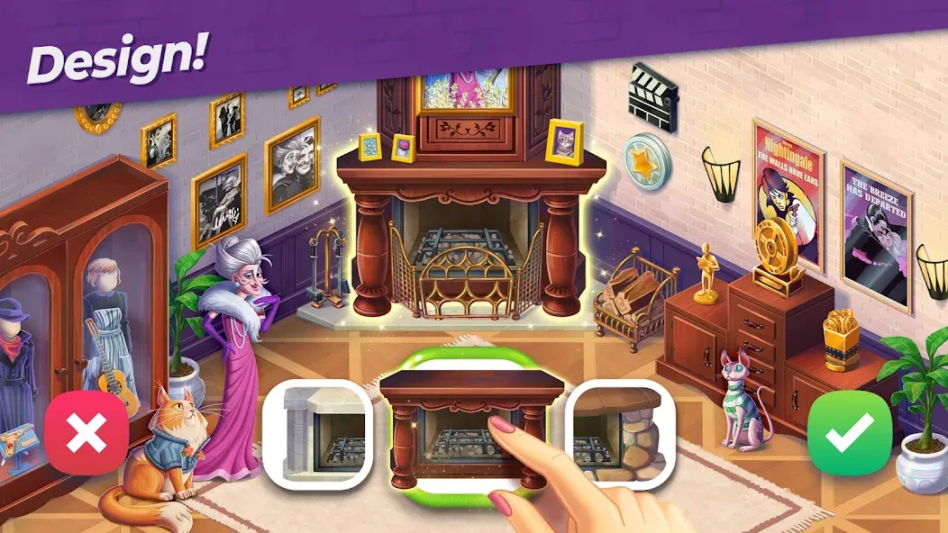 Penny & Flo: Home Renovation  [МОД Все открыто] Screenshot 4