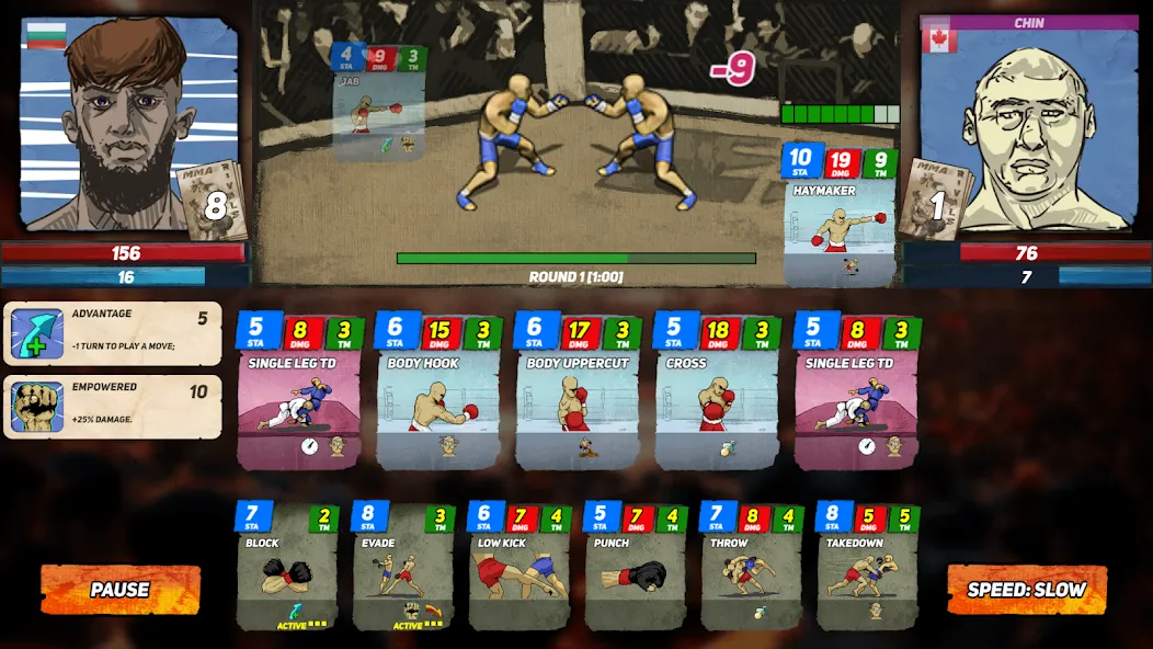 MMA Rivals (ММА Соперники)  [МОД Бесконечные монеты] Screenshot 2