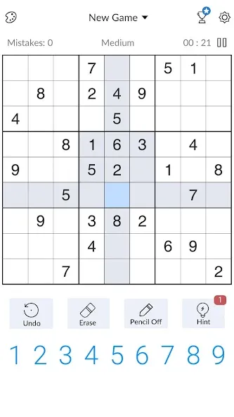 Sudoku - Classic Sudoku Puzzle  [МОД Mega Pack] Screenshot 3