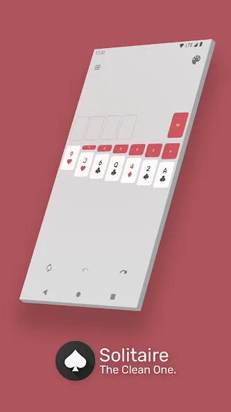 Solitaire - The Clean One (Солитер)  [МОД Unlocked] Screenshot 1