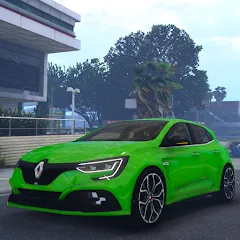 Взломанная Renault Megane RS Simulator (Рено Меган  Симулятор)  [МОД Mega Pack] - последняя версия apk на Андроид