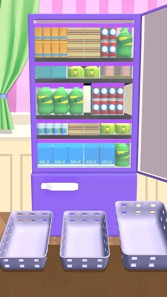 Fill Up Fridge：Organizing Game  [МОД Mega Pack] Screenshot 5