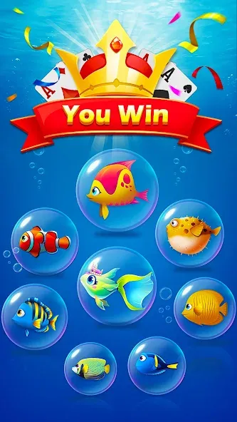 Solitaire Fish  [МОД Mega Pack] Screenshot 4