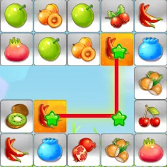 Скачать взлом Link fruits - fruit match pair  [МОД Unlocked] - стабильная версия apk на Андроид