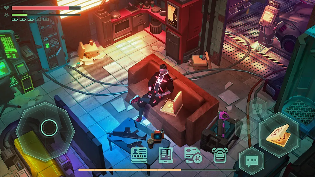 Cyberika: Action Cyberpunk RPG (Сайберика)  [МОД Unlimited Money] Screenshot 2