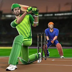 Скачать взломанную Play Cricket Games (Плей Крикет Геймс)  [МОД Все открыто] - полная версия apk на Андроид