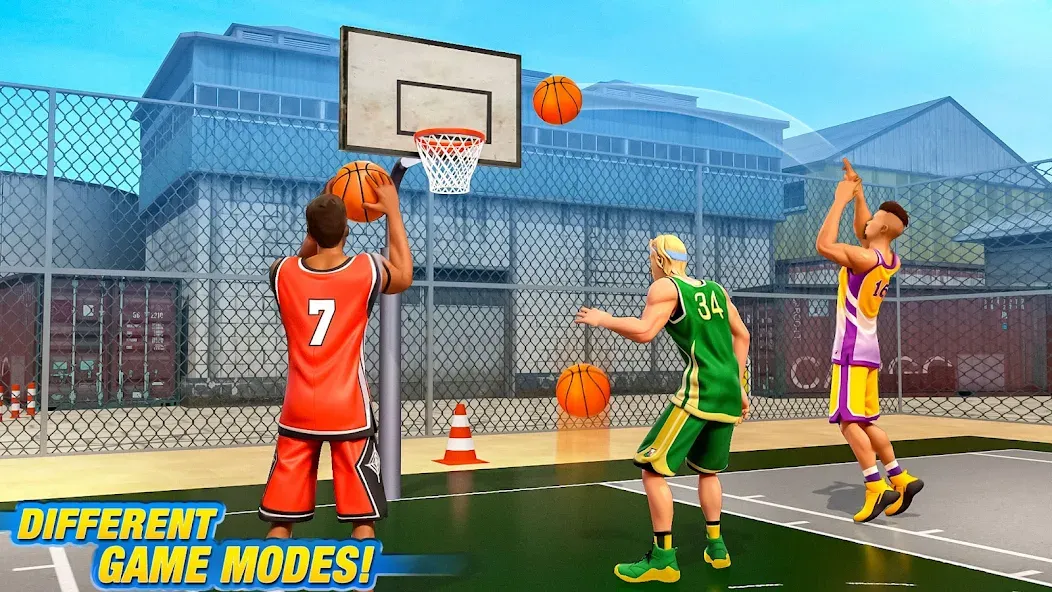 Dunk Smash: Basketball Games (Баскетбольные игры)  [МОД Все открыто] Screenshot 3