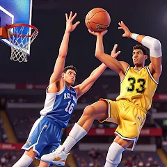 Скачать взлом Dunk Smash: Basketball Games (Баскетбольные игры)  [МОД Все открыто] - последняя версия apk на Андроид