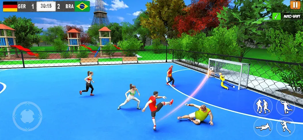 Street Football: Futsal Games (Стрит Футбол)  [МОД Много монет] Screenshot 5